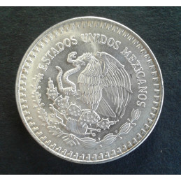1991 1 Oz Mexican Libertad Type 2 Reverse