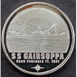 1 Oz Sunshine Mint SS Gairsoppa Obverse