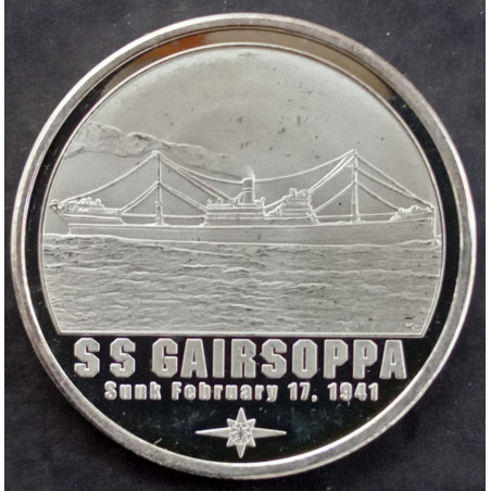 1 Oz Sunshine Mint SS Gairsoppa Obverse