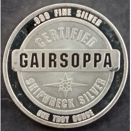 1 Oz Sunshine Mint SS Gairsoppa Reverse