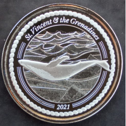 2021 1 Oz St. Vincent EC8 Reverse
