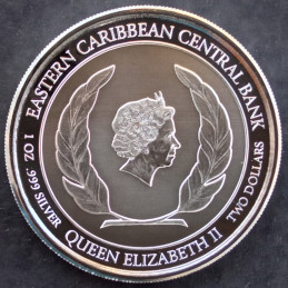 2021 1 Oz St. Vincent EC8 Obverse