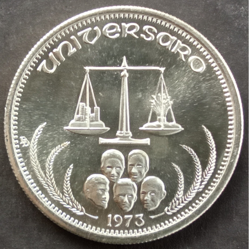 1973 1 Oz IMC Universaro Obverse