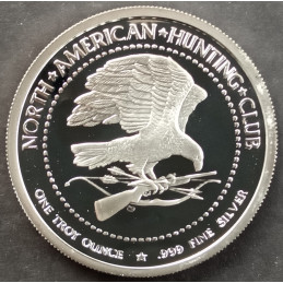 1 Oz NAHC Quebec Labrador Caribou Reverse