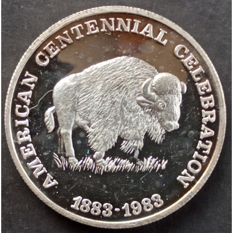 1983 1 Oz American Centennial Celebration Obverse