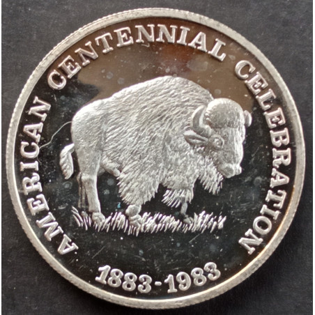 1983 1 Oz American Centennial Celebration Obverse