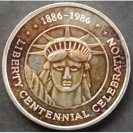 1986 1 Oz Liberty Centennial Celebration Morgan Obverse