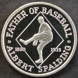 1992 1 Oz Hutt River Province Albert Spalding Reverse