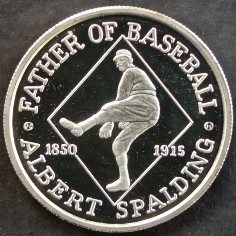 1992 1 Oz Hutt River Province Albert Spalding Reverse