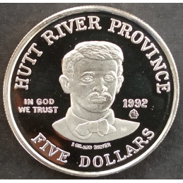 1992 1 Oz Hutt River Province Albert Spalding Obverse