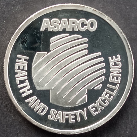 1992 1 Oz ASARCO Tennessee Mines Obverse