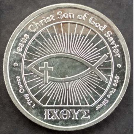 1 Oz Mason Mint Icthus Obverse