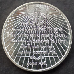 1 Oz Mason Mint Icthus Reverse