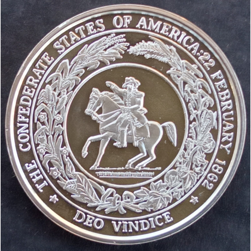 1 Oz NWTM The General Train 1862 Reverse
