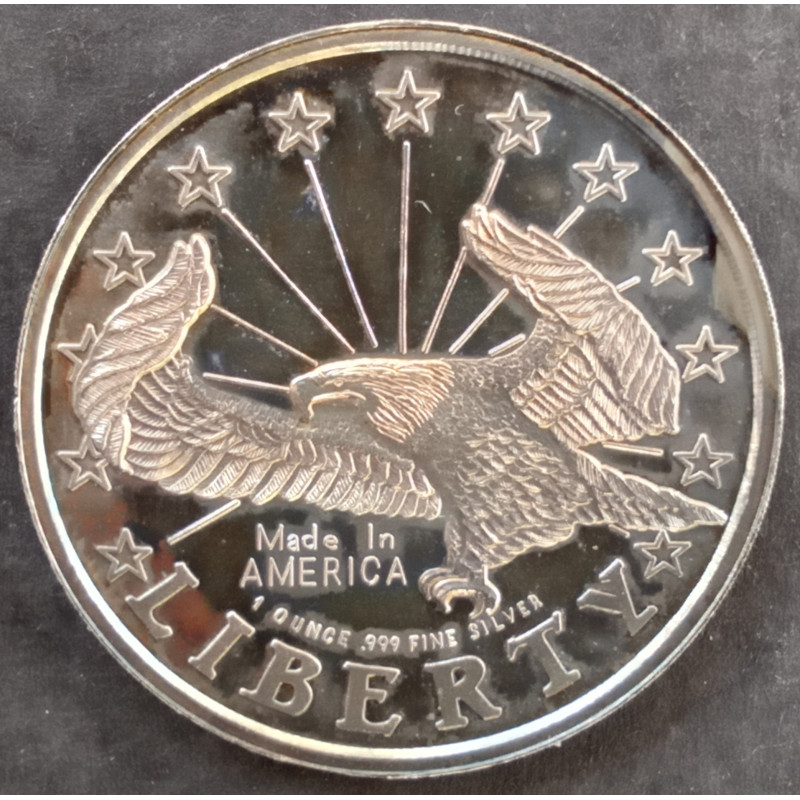 1 Oz Bill Clinton Soaring Eagle Reverse