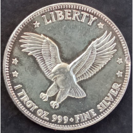 1 Oz Liberty Eagle Trade Unit Obverse