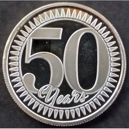 2007 SilverTowne 1 Oz West Georgia Coin Club Obverse