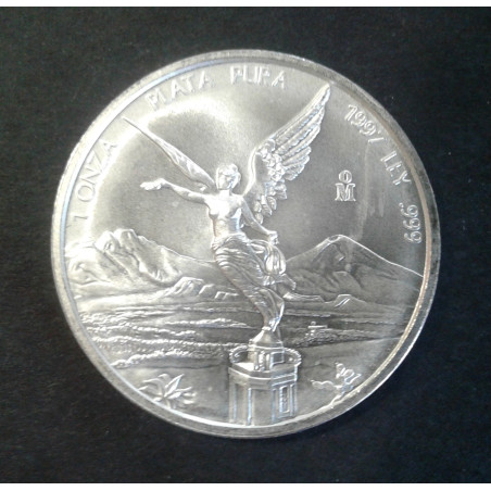 1997 1 Oz Mexican Libertad Obverse