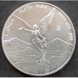 2023 1 Oz Mexican Libertad Reverse