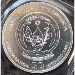2018 1 Oz Rwanda Nautical Ounce Endeavor Obverse