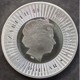 2018 1 Oz Australia Kangaroo Obverse