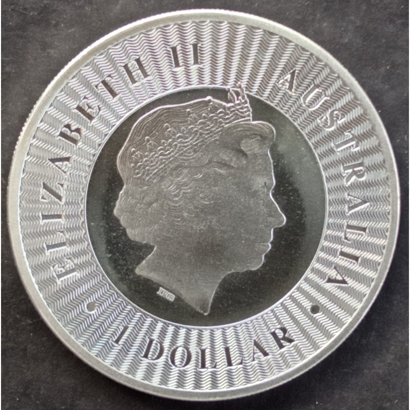 2018 1 Oz Australia Kangaroo Obverse
