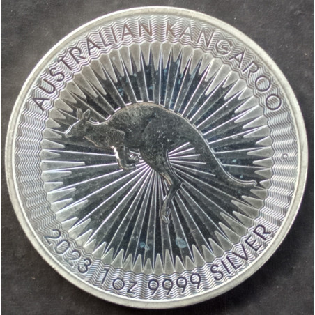 2023 1 Oz Australian Kangaroo Reverse