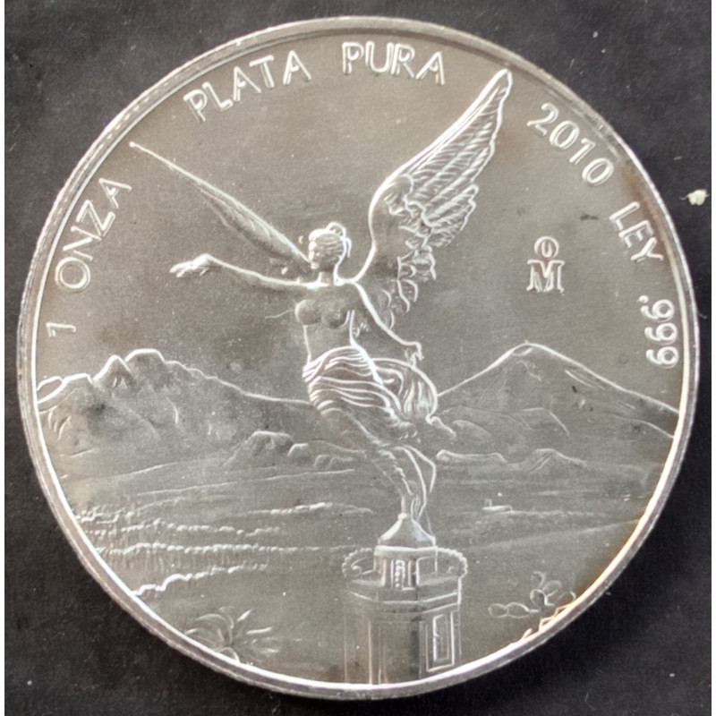 2010 1 Oz Mexican Libertad Obverse