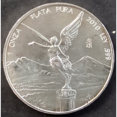 2010 1 Oz Mexican Libertad Obverse