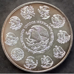 2010 1 Oz Mexican Libertad Reverse