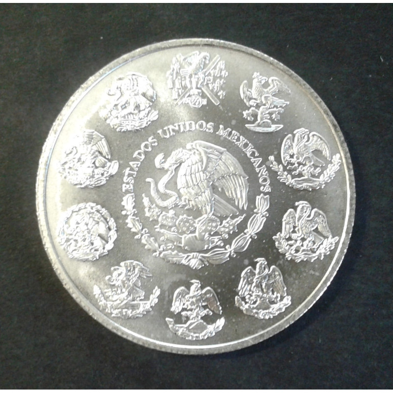 2000 1 Oz Mexican Libertad Reverse