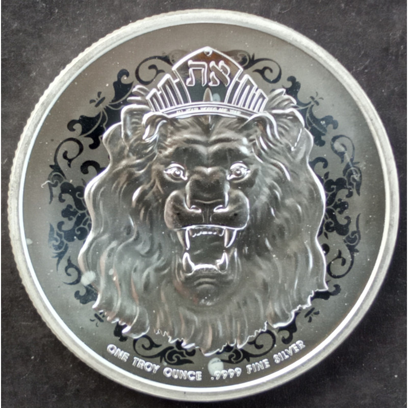 2022 1 Oz Niue Roaring Lion Reverse