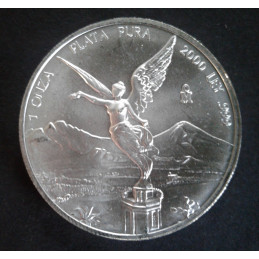2000 1 Oz Mexican Libertad Obverse