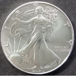 2023 1 Oz American Silver Eagle Obverse