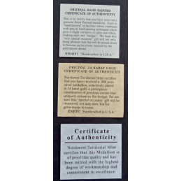 1 Oz NWTM Dept Homeland Security Enameled Paperwork