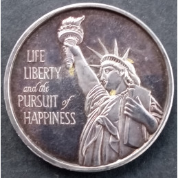 1 Oz Global Bullion Exchange Liberty Obverse