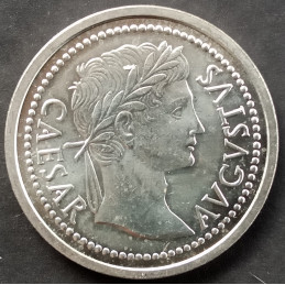1 Oz A-Mark Caesar Augustus Obverse
