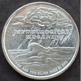 1 Oz AMC Mythological Legends Voodoo Reverse