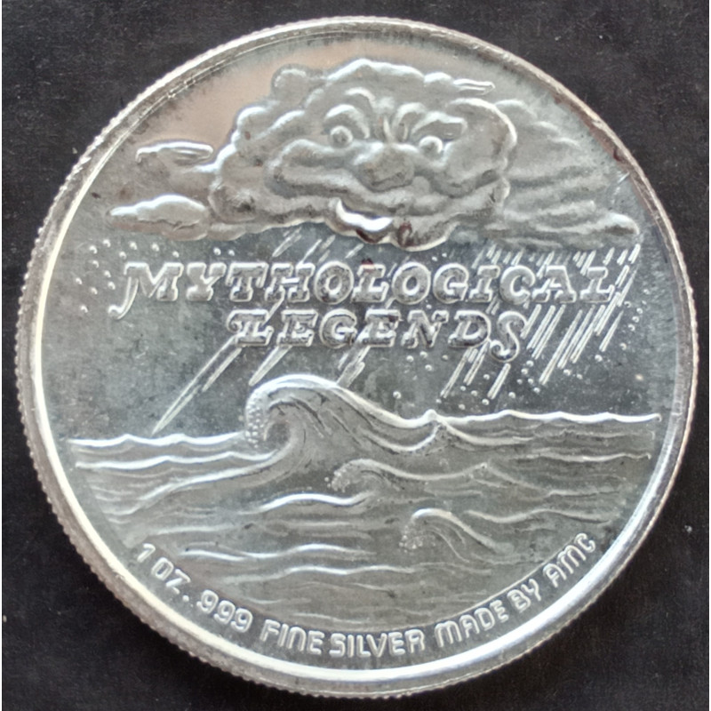 1 Oz AMC Mythological Legends Voodoo Reverse