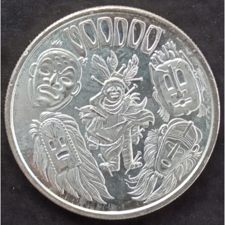 1 Oz AMC Mythological Legends Voodoo Obverse