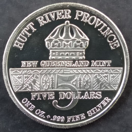 1991 1 Oz Hutt River Desert Storm Jeep Type 1 Reverse