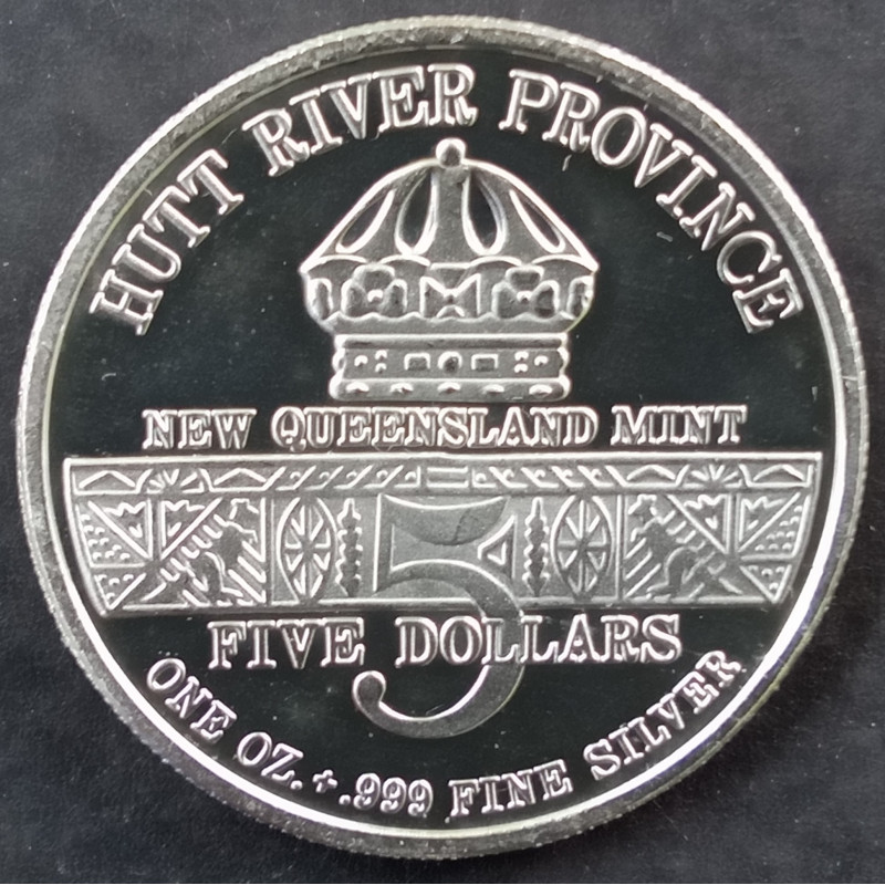 1991 1 Oz Hutt River Desert Storm Jeep Type 1 Reverse