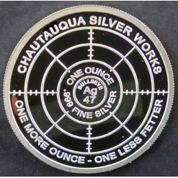 1 Oz Chautauqua Silver Works Time Series Portals Reverse