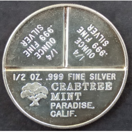 1 Oz Crabtree Mint Happy Anniversary Reverse