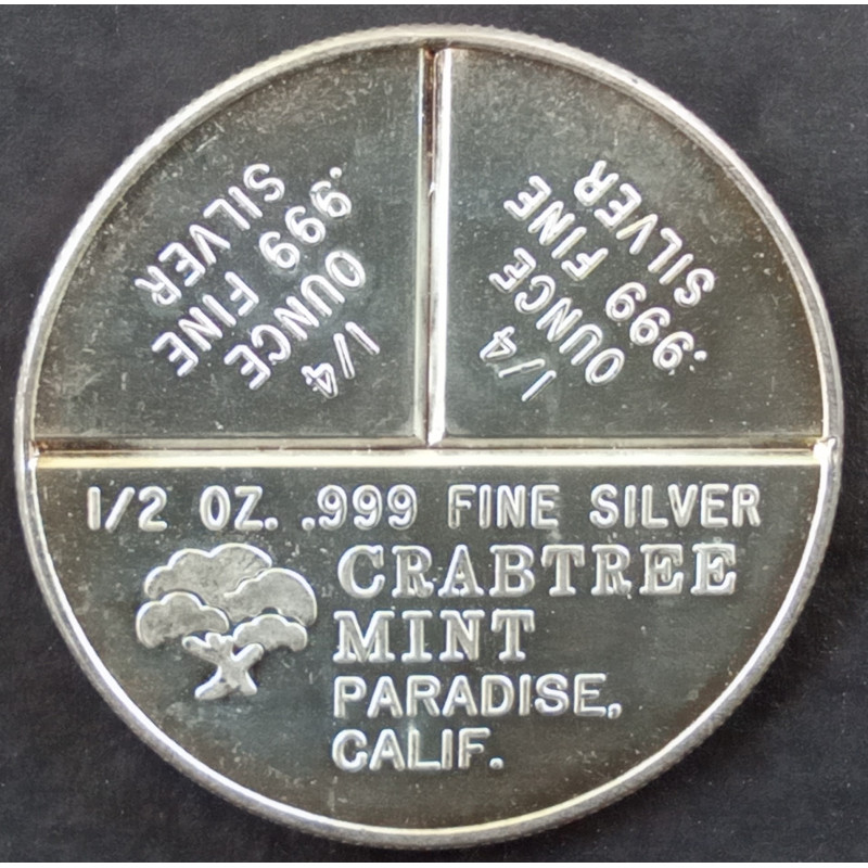 1 Oz Crabtree Mint Happy Anniversary Reverse