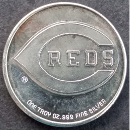 1988 1 Oz Enviromint Cincinnati Reds All-Star Game Reverse