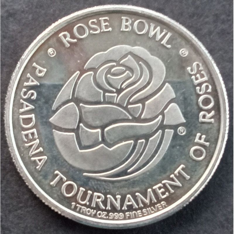 1988 1 Oz Enviromint Rose Bowl MSU Reverse