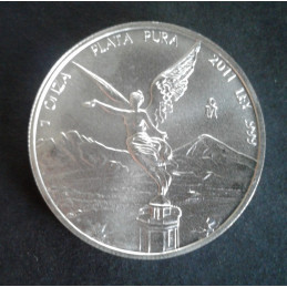 2011 1 Oz Mexican Libertad Obverse