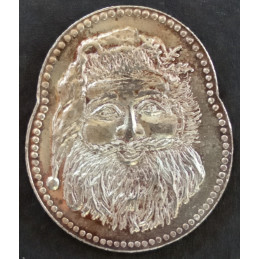 1 Oz Golden State Mint Santa Obverse