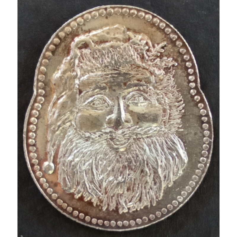 1 Oz Golden State Mint Santa Obverse